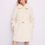 Cappotto in pelliccia con cintura - Gaudi 421FD39002 3208 GAUDI' 