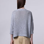 Maglia scollo a V boxy - Roberto Collina 261FXA41022 88 ROBERTO COLLINA 