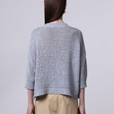 Maglia scollo a V boxy - Roberto Collina 261FXA41022 88 ROBERTO COLLINA 