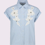 Camicia con ricamo 511FD45024 51101001 GAUDI' 