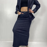 Giacca denim B985 DENIMBLU OFELIA 