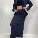 Giacca denim B985 DENIMBLU OFELIA 