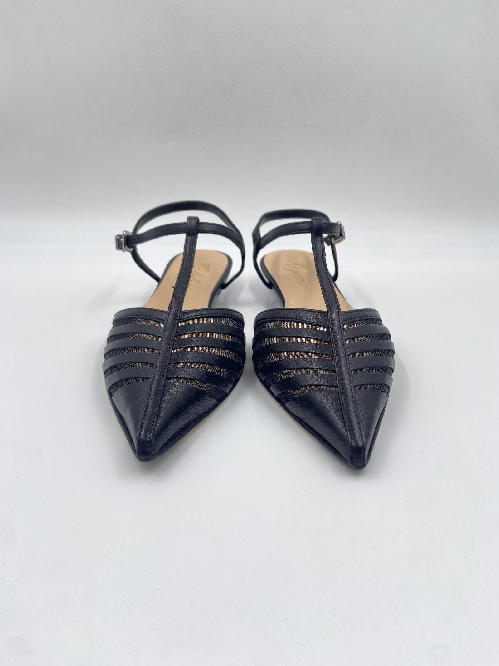 Slingback trasparente - Ofelia 3078 NERO OFELIA 