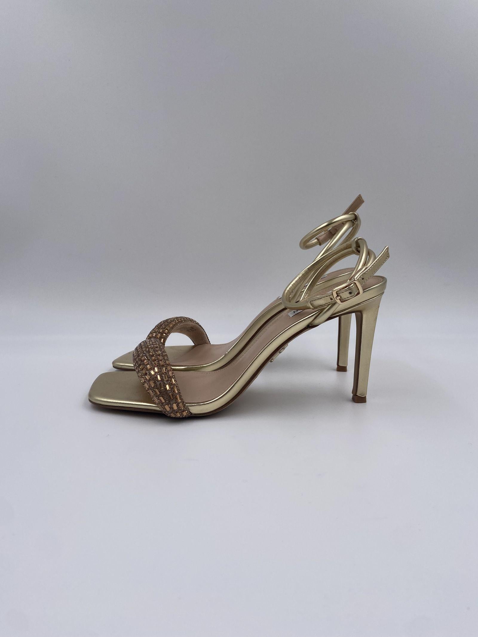 Sandalo Entice con strass - Steve Madden SMSSENTICE ORO STEVE MADDEN 