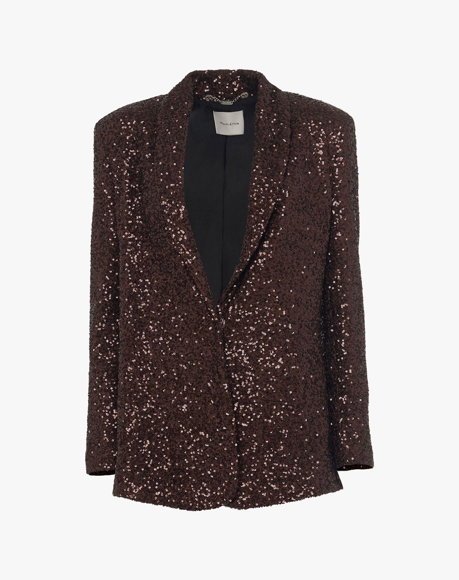 Giacca in paillettes G185PY MA646 MANILA GRACE 