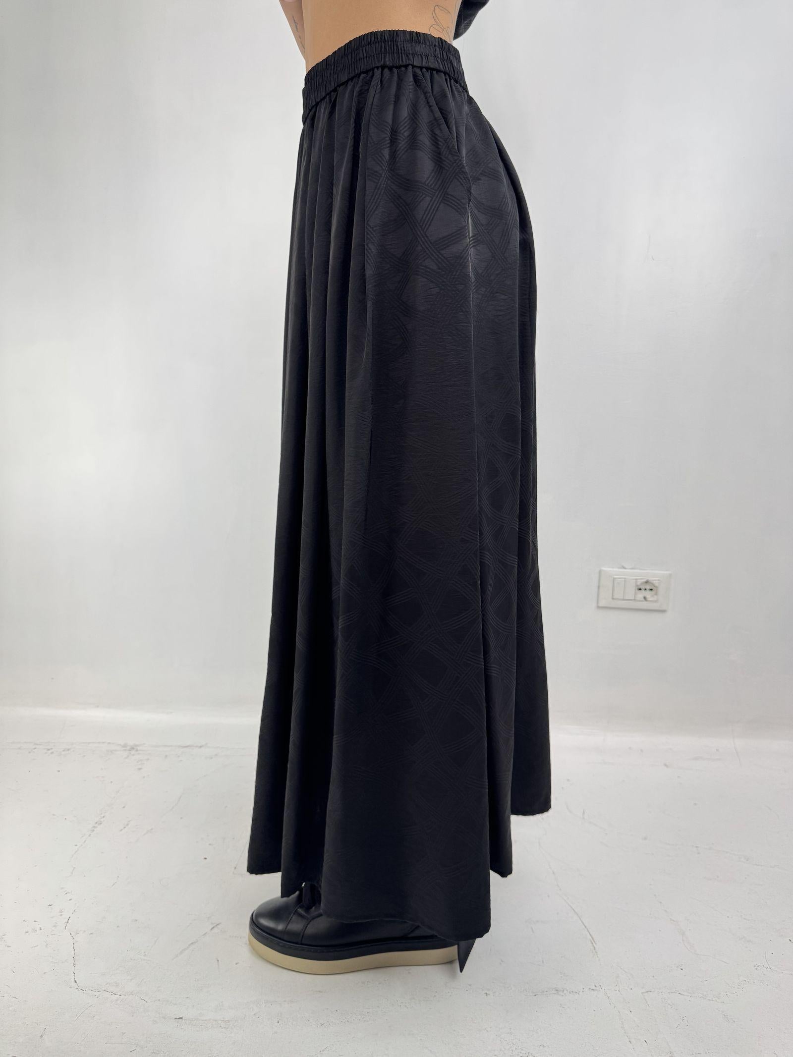 Gonna jaquard - Eleh SS260024 NERO ELEH 