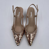 Sandalo con paillettes RJ513 PELLE JEANNOT 