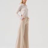 Pantalone flare in velluto FR25WV3014W56901 508 FRACOMINA 