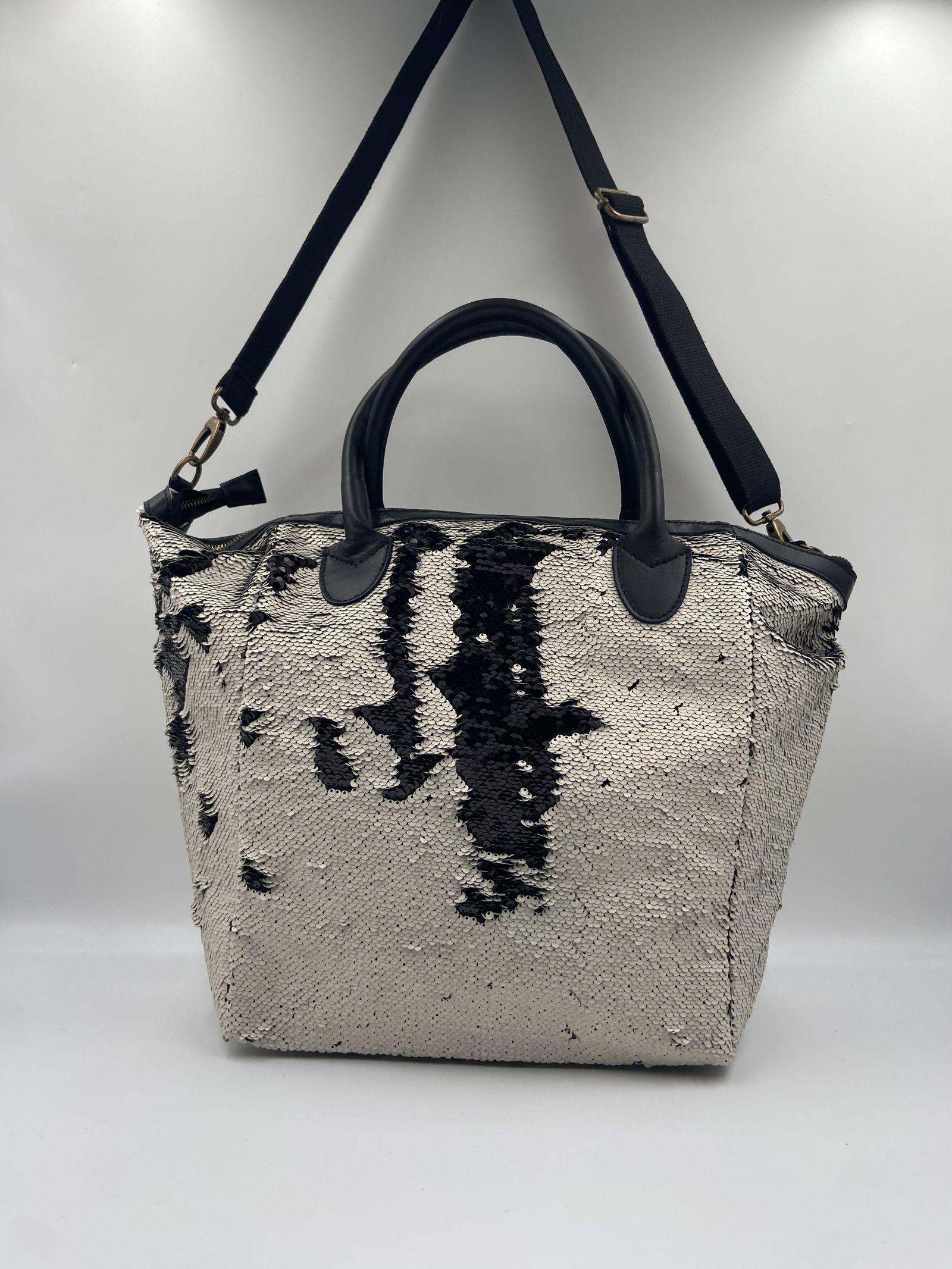 Borsa paillettes - Ofelia 16106 NEROPANNA OFELIA 