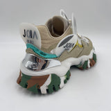 Sneakers bianco e oro F033A0101 01 JOIAPARIS 