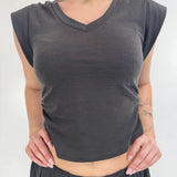 T-shirt arricciatura laterale - Eleh SS260173 MALVA ELEH 