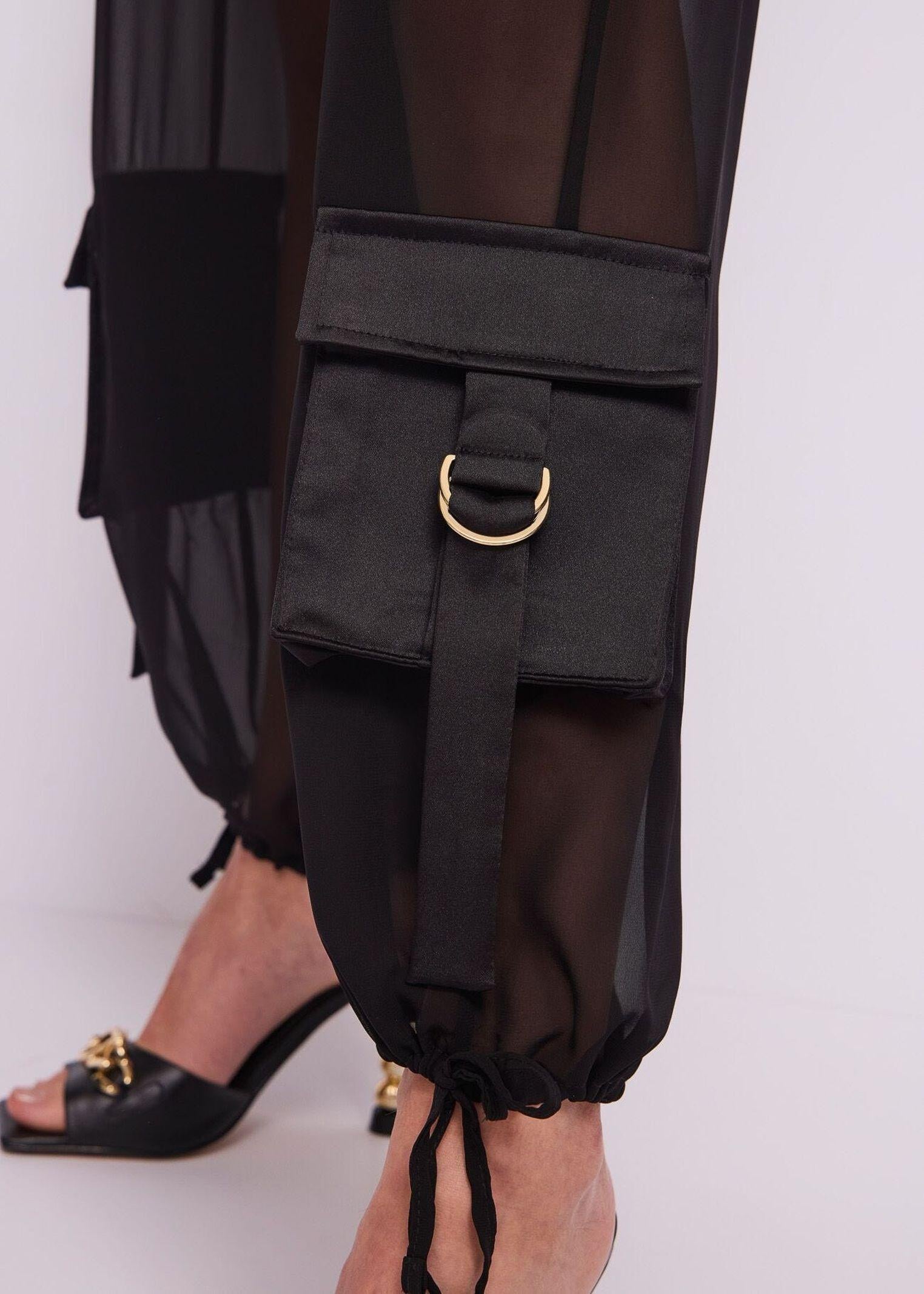 Pantalone cargo trasparente 511FD25025 2001 GAUDI' 