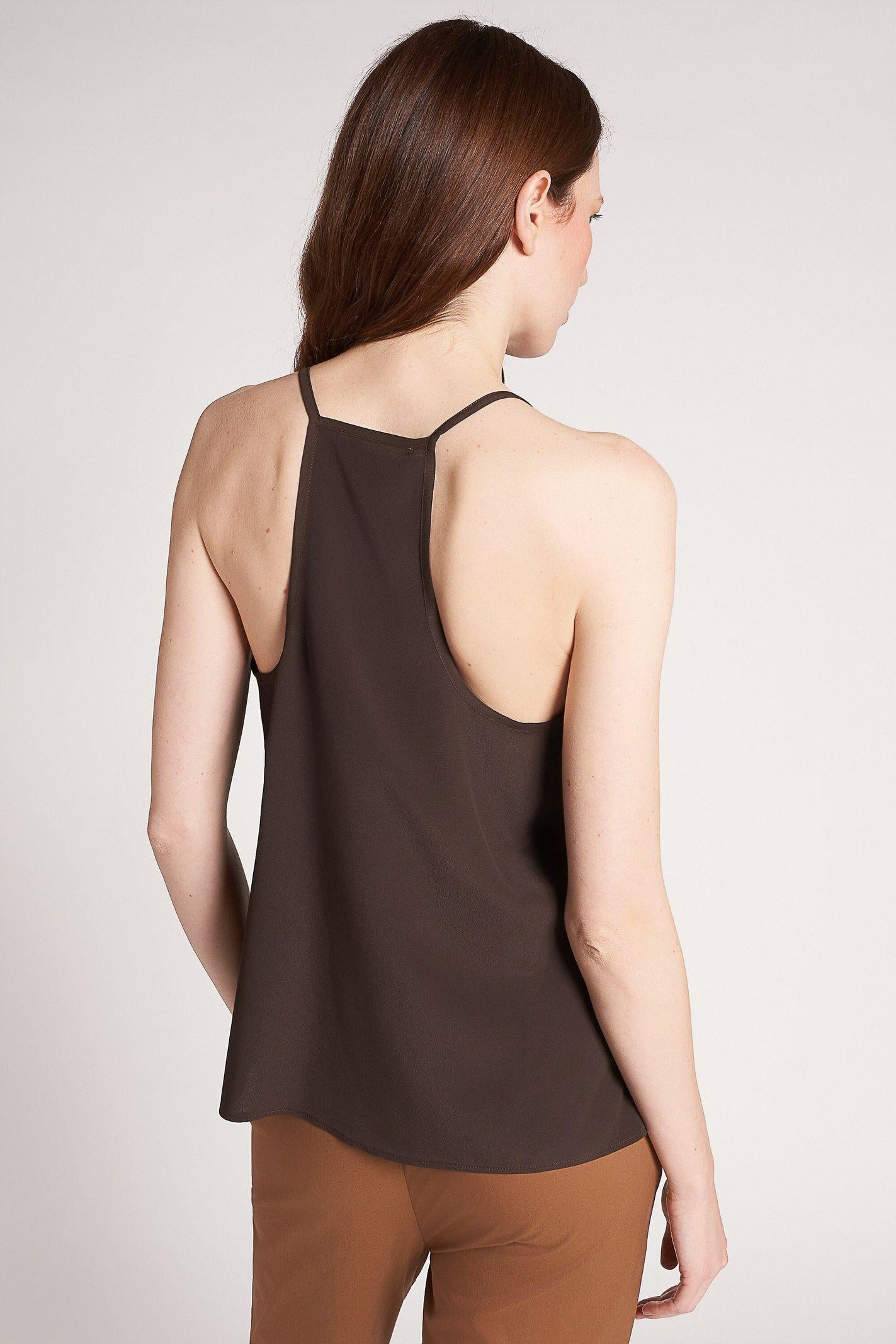 Top in crepe de chine - Carla G VAEM13D6 09 CARLA G. 