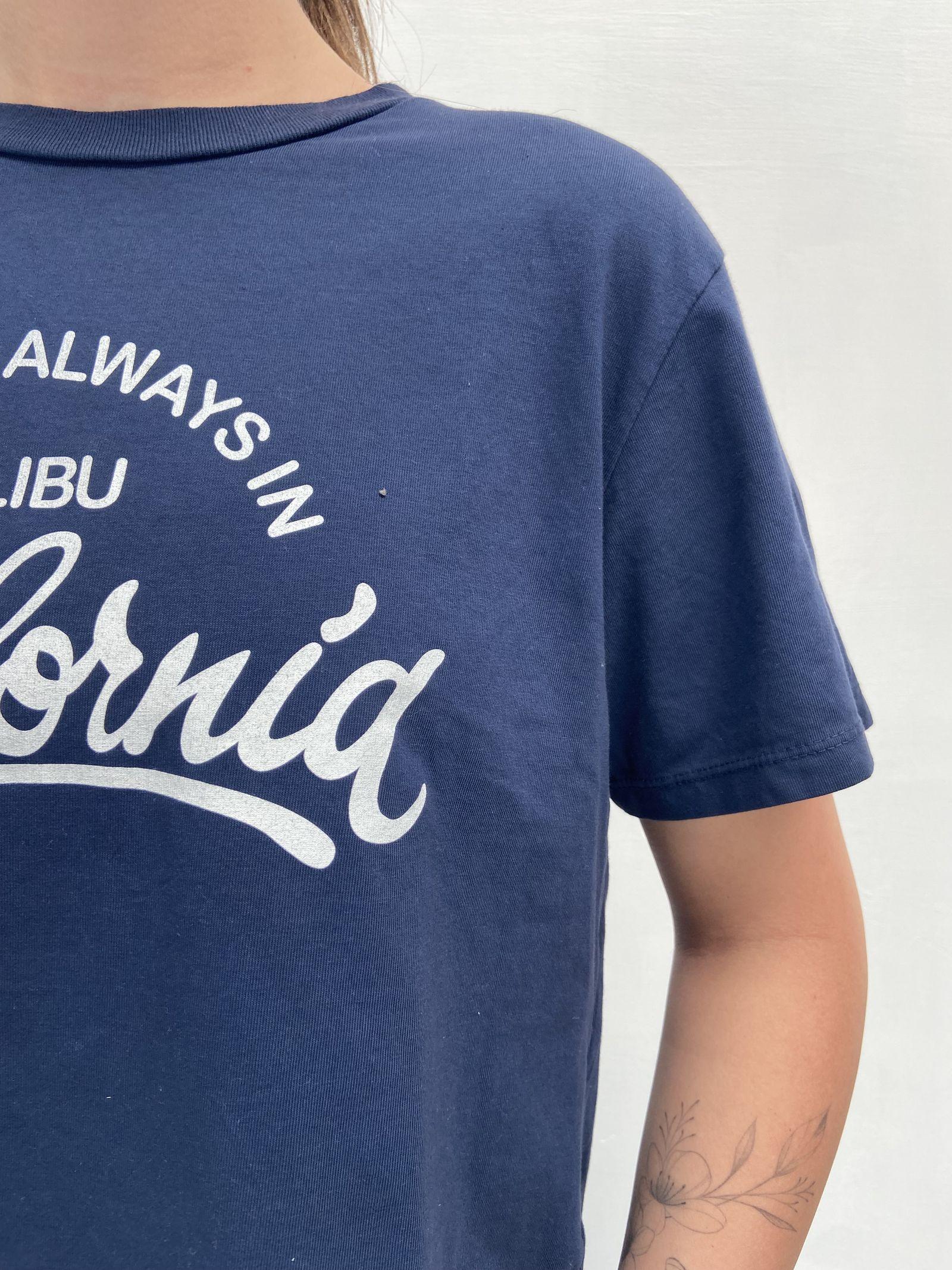 T-shirt con stampa A1252 BLU OFELIA 