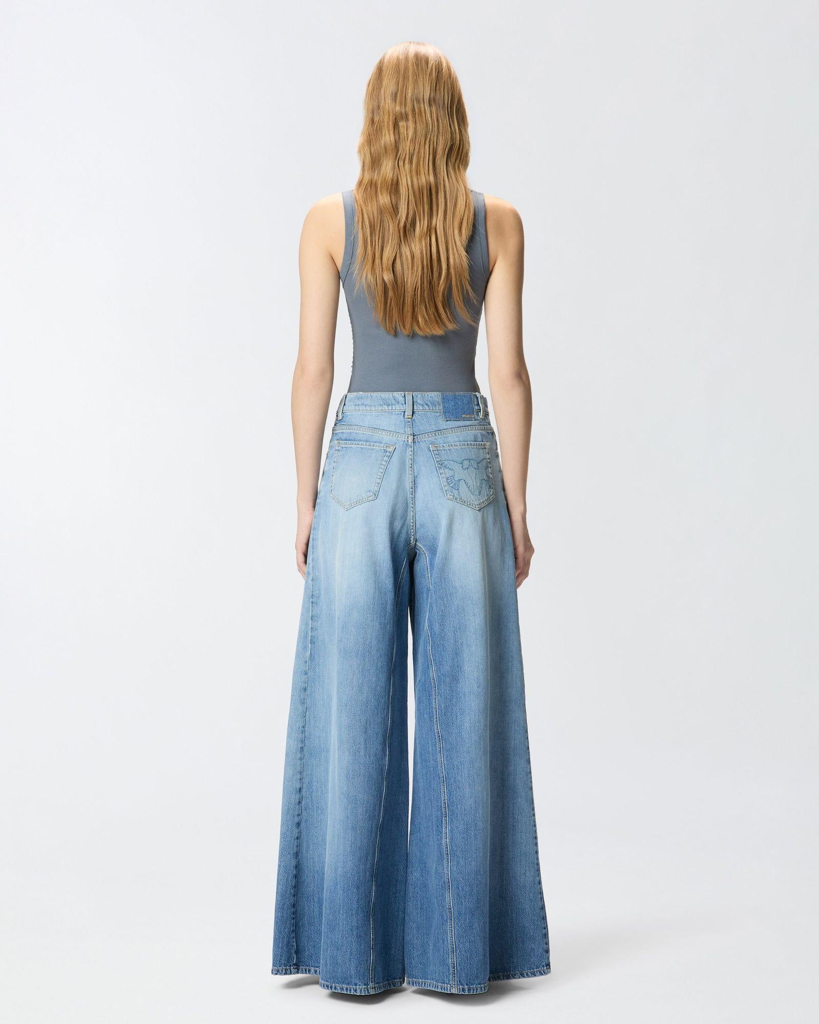 Jeans wide leg - Pinko 106228A323 PJO PINKO 