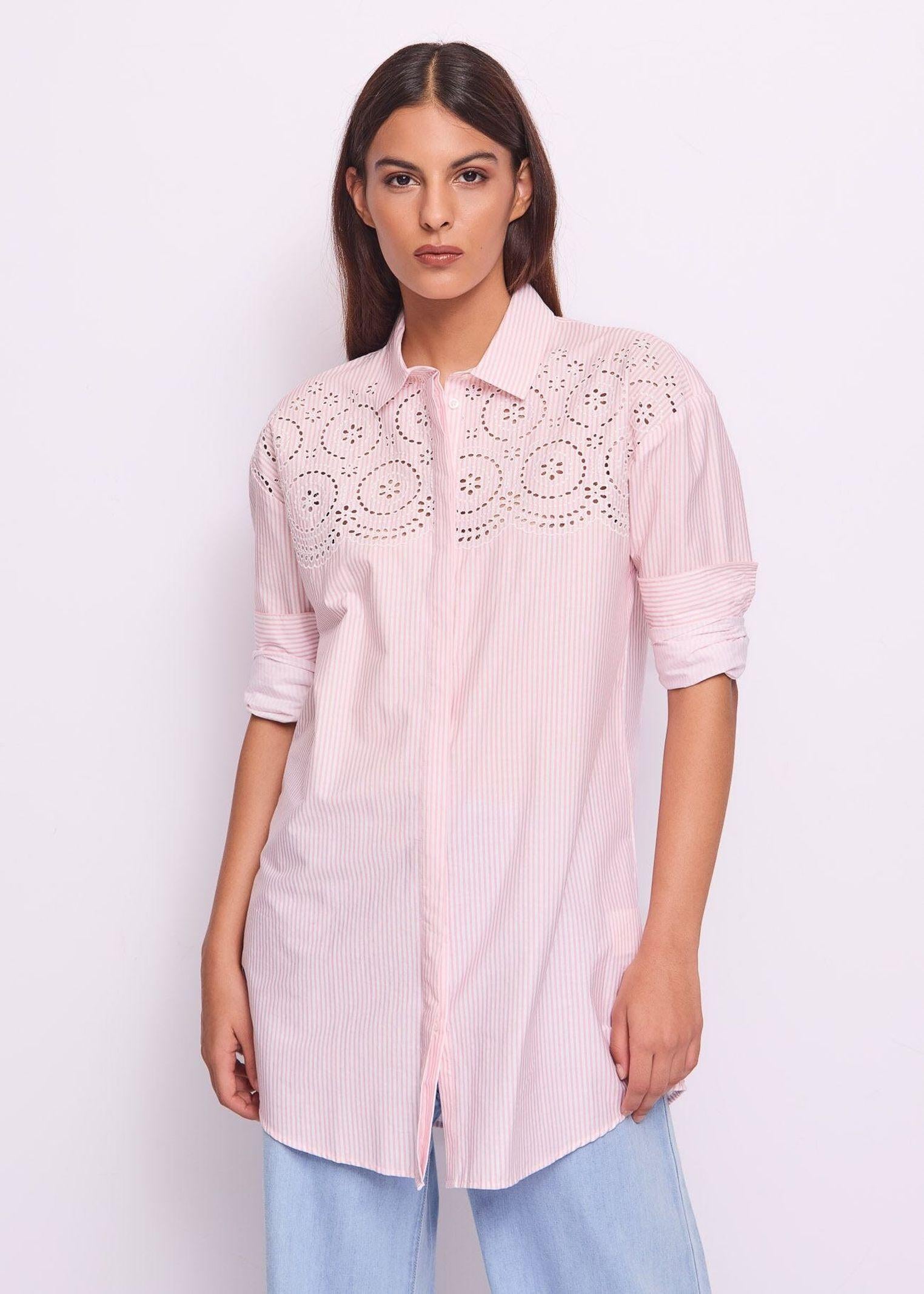 Camicia con ricamo 511BD45006 51502901 GAUDI' 