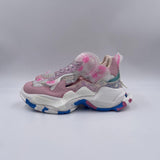 Sneakers rosa viola bianco 068 4801ROSA-VIOLA-BIANCO CLJD 