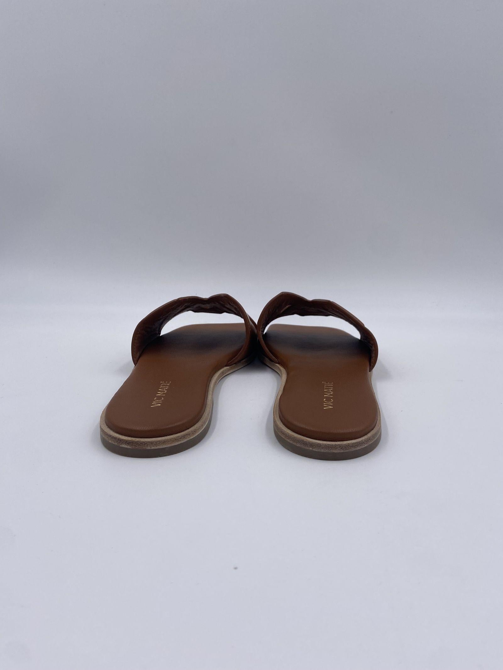 Square Open ciabatta monogram 1G3770D 315 VIC MATIE' 