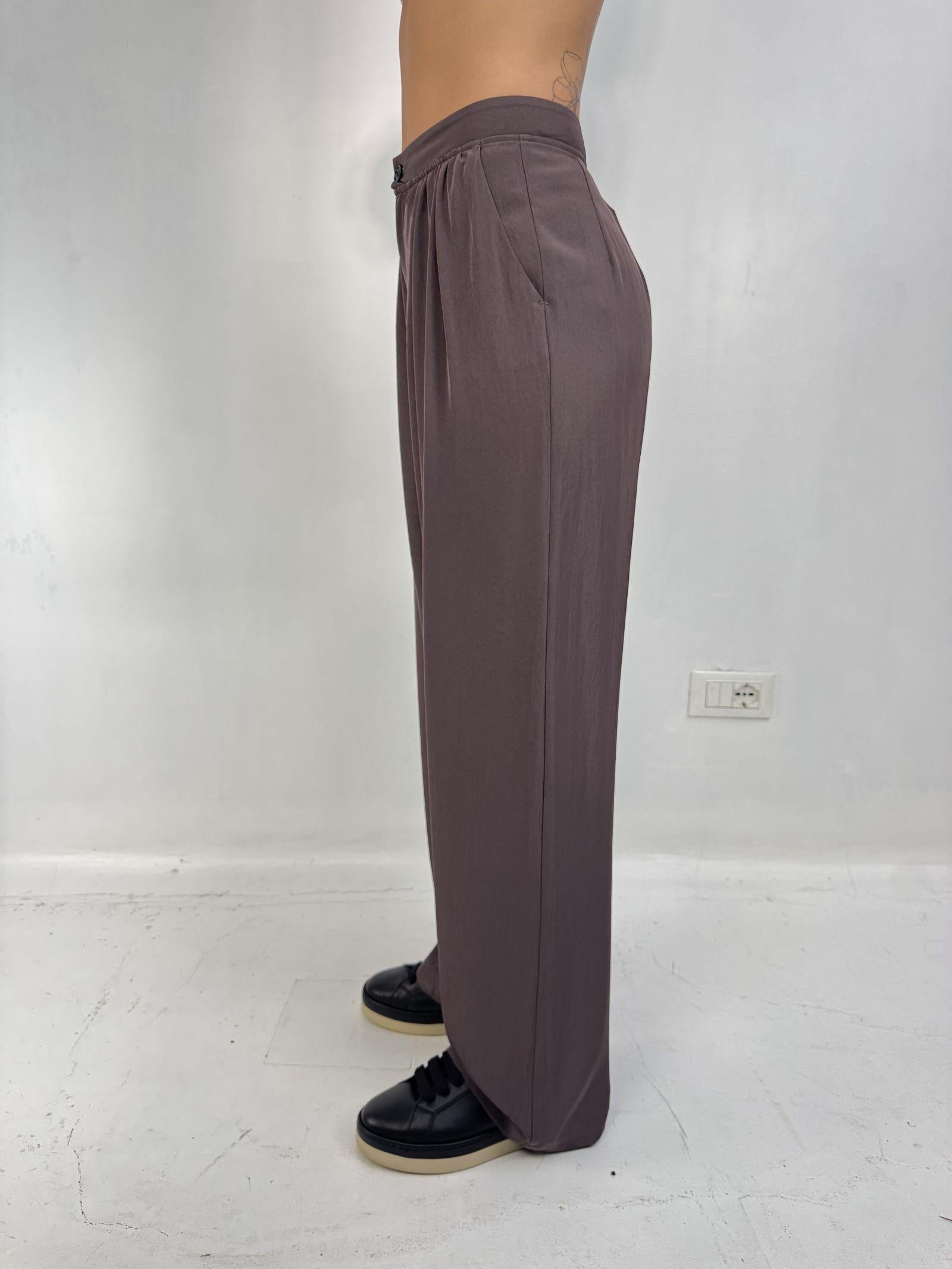Pantalone gamba ampia - Eleh SS260235 MALVA ELEH 