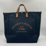 Tote in canvas - Elisabetta Franchi BS14A62E2 B58 ELISABETTA FRANCHI 