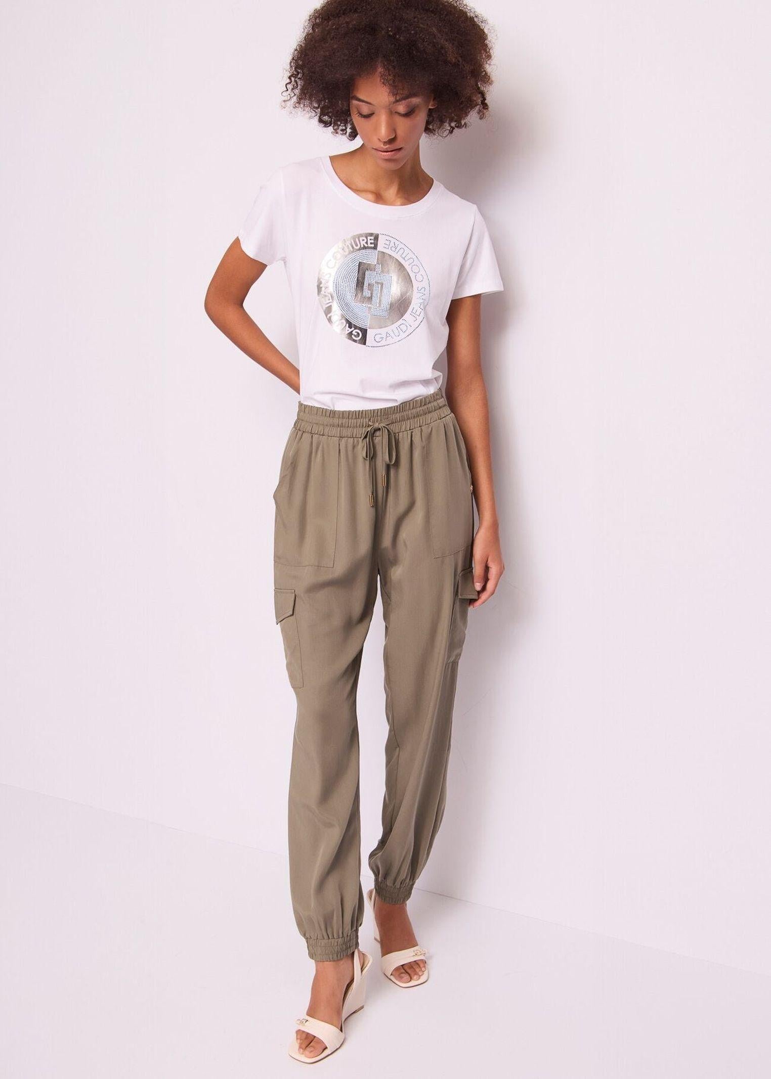 T-shirt con stampa 511BD64034 2100 GAUDI' 