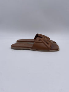 Square Open ciabatta monogram