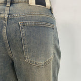 Jeans crop con risvolto - Ofelia LAF235 DENIM OFELIA 