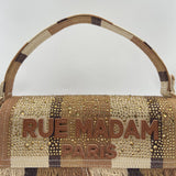 Borsa Casablanca Shoulder Riga - Rue Madam Paris CASABLANCASHOULDER RIGAMARRONE RUE MADAM PARIS 