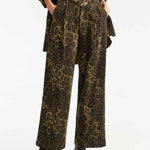 Pantaloni maculati EFW250092 VERDEKAKI ELEH 