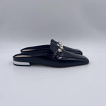 Sabot con perle e borchie 602 NERO CHIARINI 