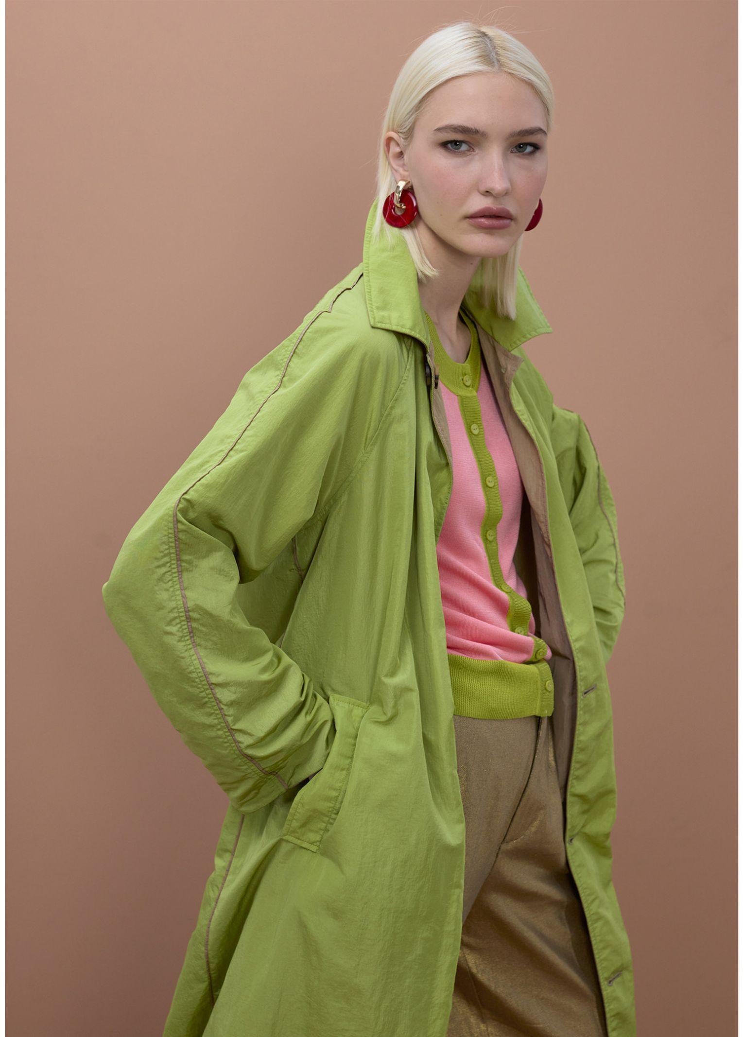 Trench reversibile in tessuto tecnico - Maite MS2601001 062 MAITE 