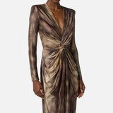 Abtio in lycra stampa pitone - Elisabetta Franchi ABR3557E2 EL1 ELISABETTA FRANCHI 