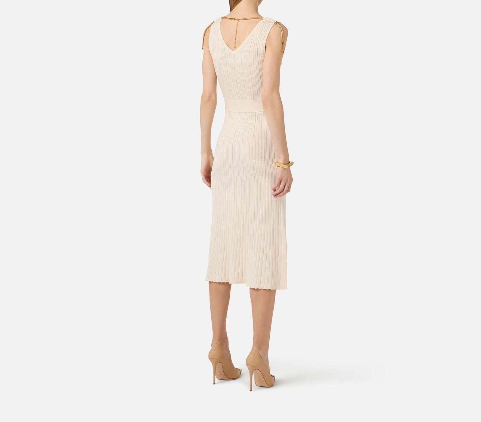 Abito in maglia à jour - Elisabetta Franchi AM18S61E2 193 ELISABETTA FRANCHI 