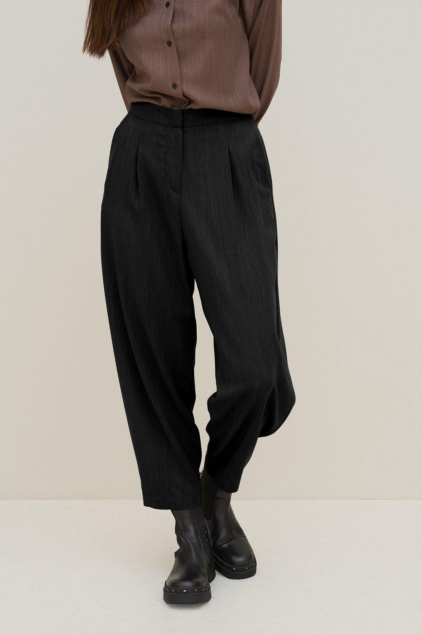 Pantalone con pinces PELE09 D1 10 CARLA G. 