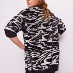 Cardigan jacquard animalier 421BD53028 425032-01 GAUDI' 