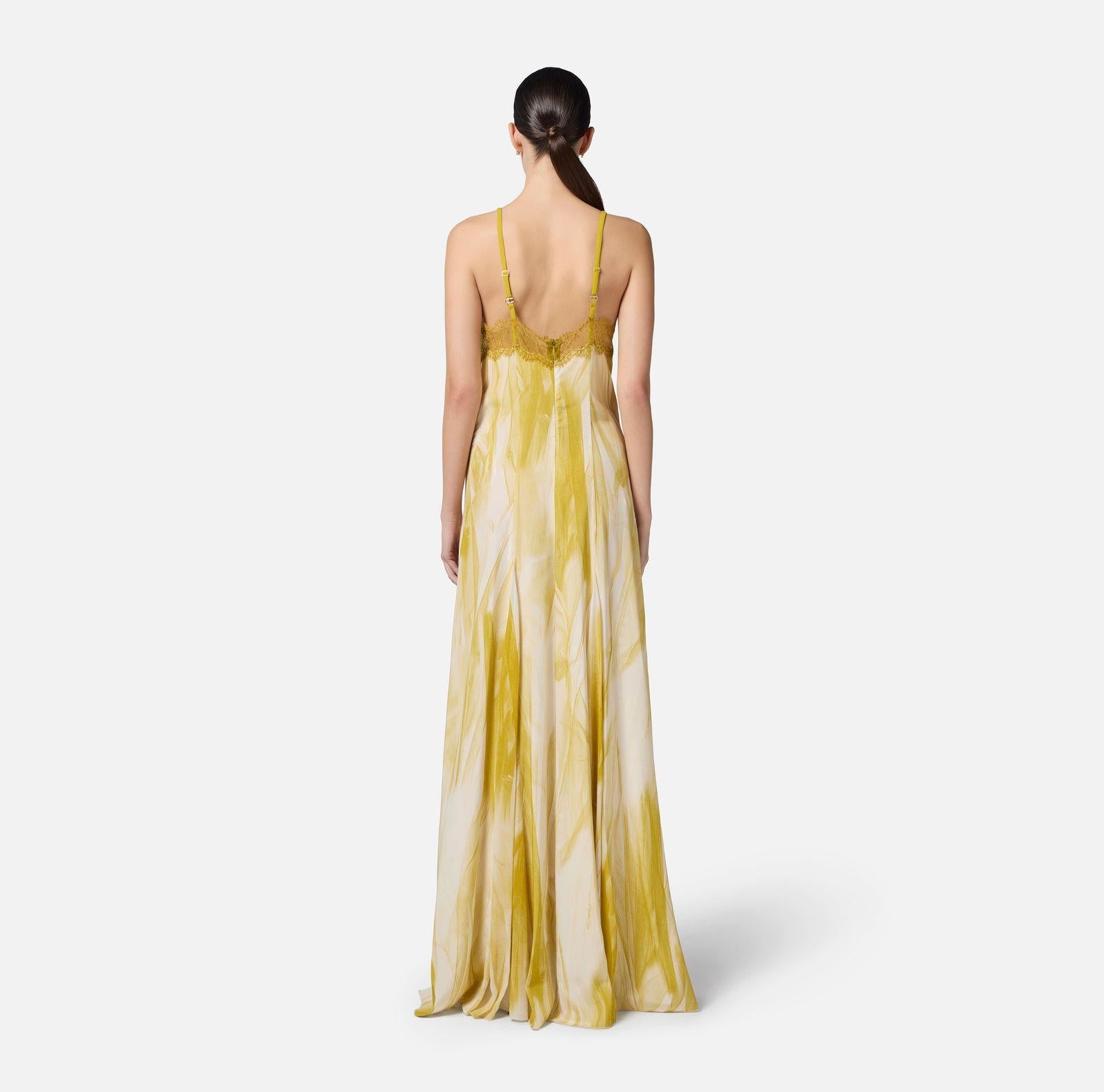 Abito lungo in viscosa - Elsabetta Franchi ABR5452E2 DN7 ELISABETTA FRANCHI 