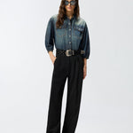 Camicia con maniche a palloncino - Pinko 106596A37K PJC PINKO 