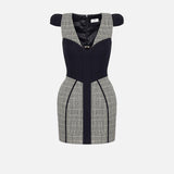Abito corto doll prinipe di Galles AB72847E2 DC2 ELISABETTA FRANCHI 