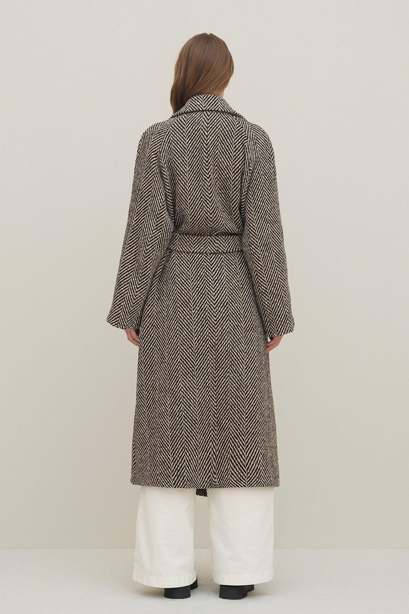 Cappotto lungo in caban resca SAIM31 D1 10 CARLA G. 