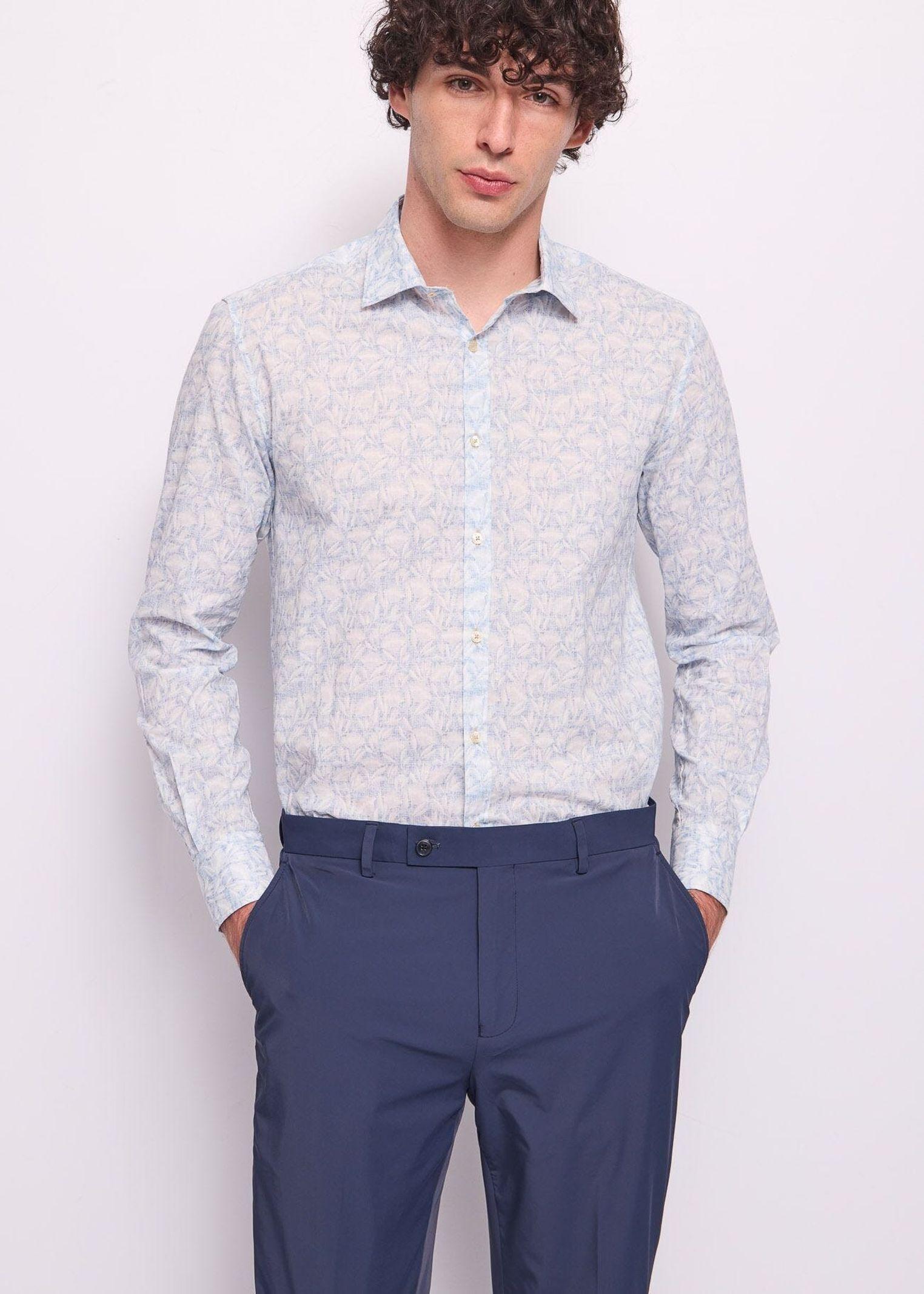 Camicia stampa all over 511GU45016 51607401 GAUDI' 