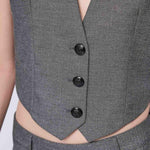 Gilet motivo chevron - Gaudi 521FD35017 521052-01 GAUDI' 