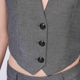 Gilet motivo chevron - Gaudi 521FD35017 521052-01 GAUDI' 