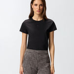 T-shirt con ricamo 100355A2RD Z99 PINKO 