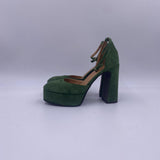 Sandalo con plateau - Ofelia 2195 VERDE OFELIA 