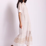 Abito chemisier maniche lunghe con ricamo 511FD15003 51100801 GAUDI' 