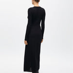 Abito lungo con bottoni MF2516010 00N LOLA 