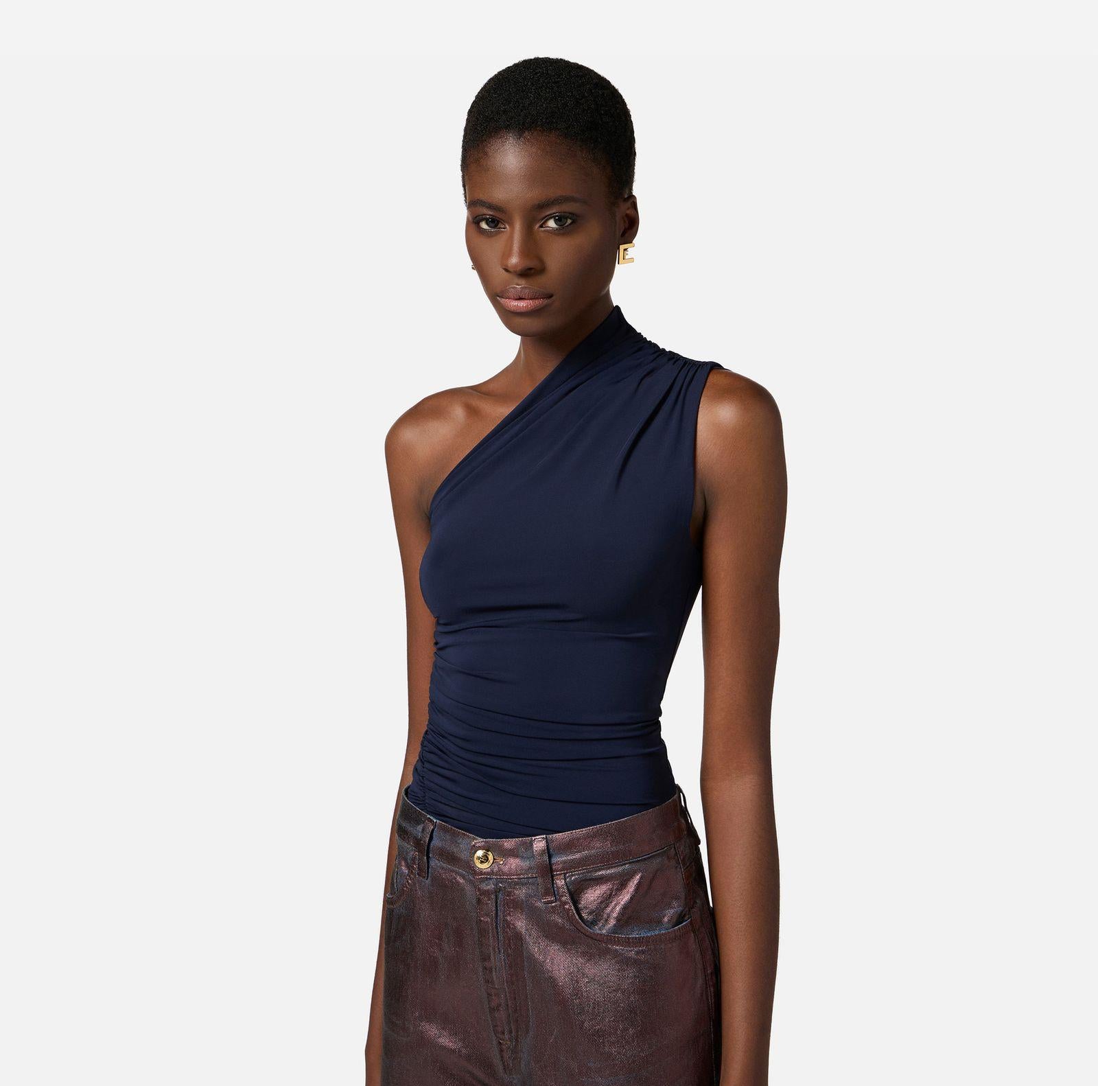 Top monospalla - Elisabetta Franchi CN00552E1 DC8 ELISABETTA FRANCHI 
