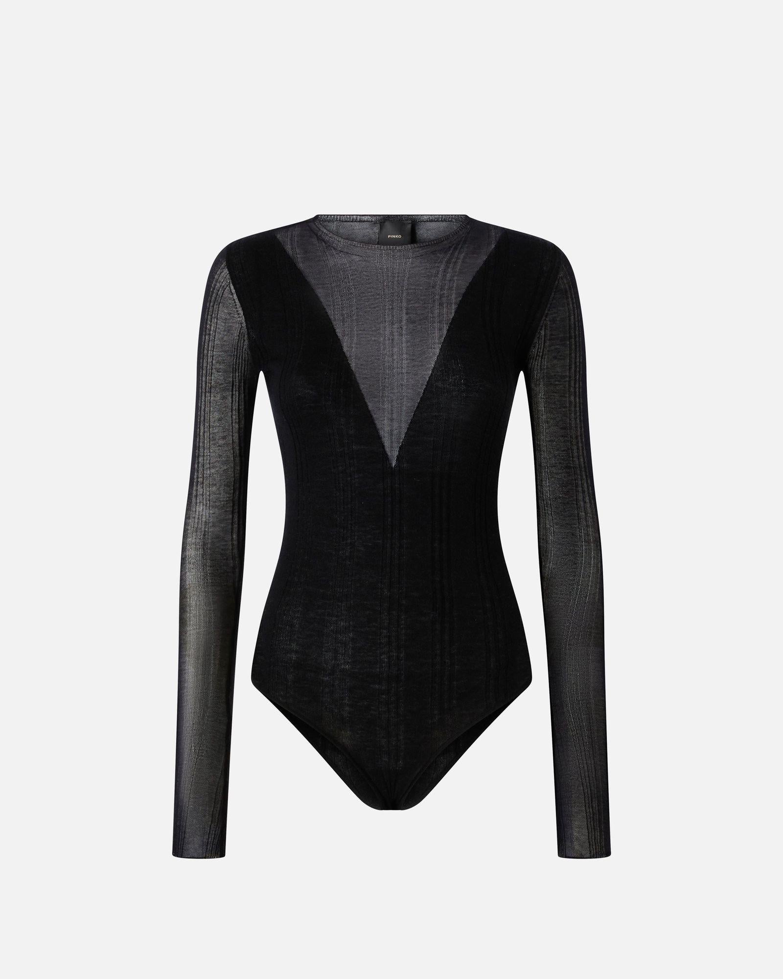 Body con trasparenze 106320A34B Z99 PINKO 