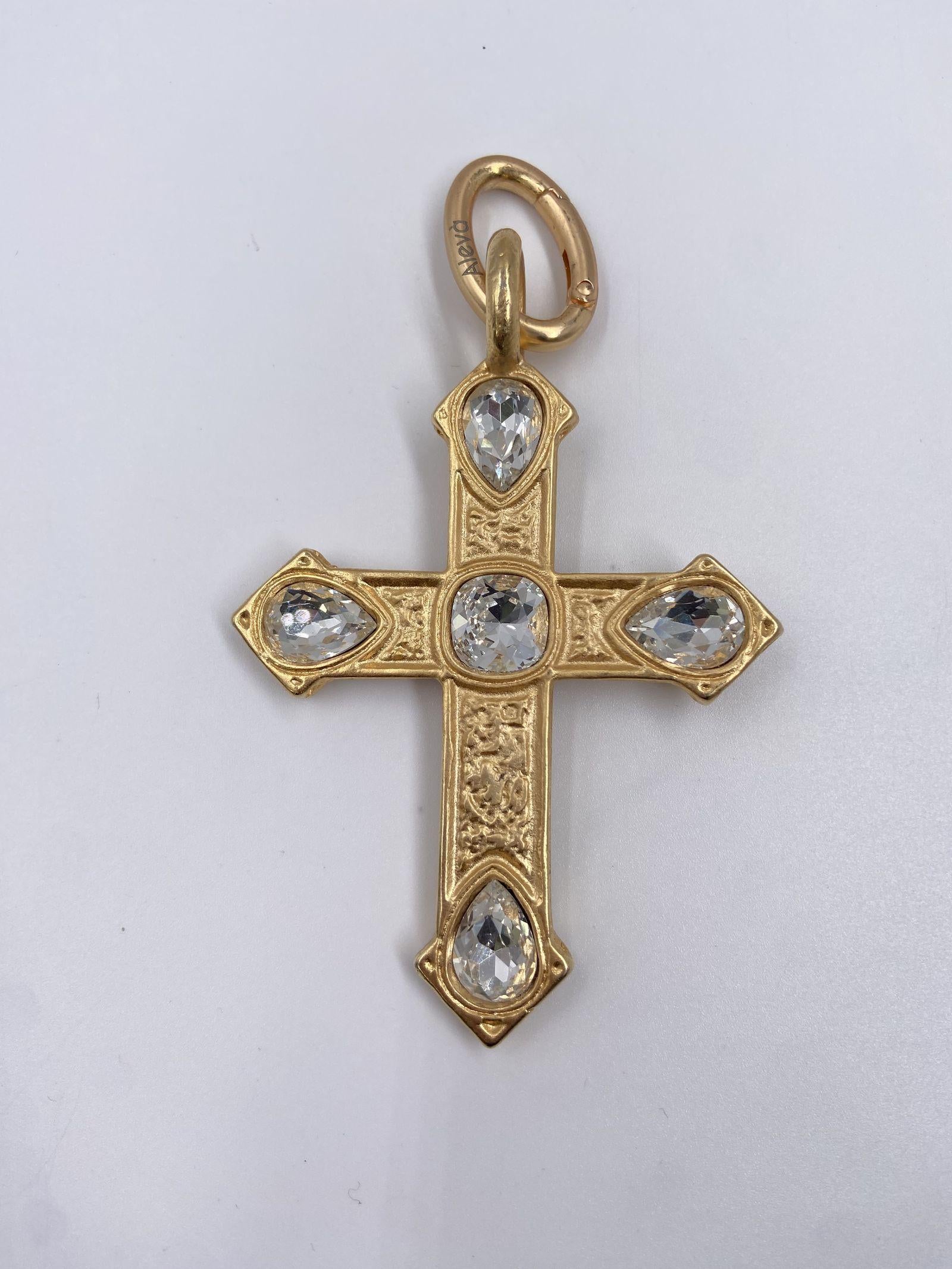 Ciondolo Croce Demetra - Alevà DEMETRA CRISTALLO. ALEVA' 