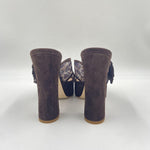 Sandalo con fiore - Ofelia 3104 MORO OFELIA 